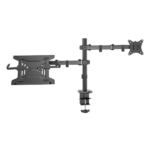 Sbox LCD-LM01-2 13"-27" asztali laptop és monitor tartó konzol - Image 3
