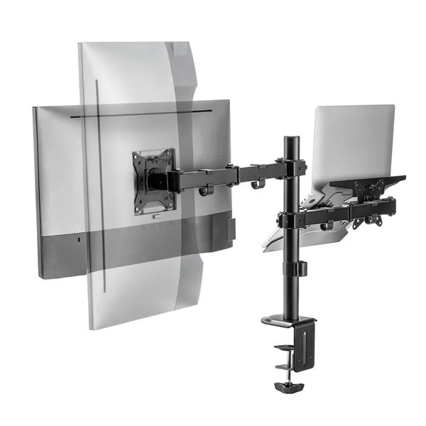 Sbox LCD-LM01-2 17"-32" asztali laptop és monitor tartó konzol - Image 4