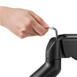 Sbox LCD-S012-2 17"-32" dönthető, forgatható asztali monitor tartó konzol - Image 6