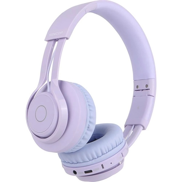 Sencor SEP Frieza Bluetooth lila gyerek fejhallgató - Image 4