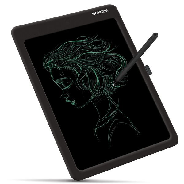 Sencor 57001202 SXP 040 BK LCD 14" fekete digitális rajztábla - Image 2