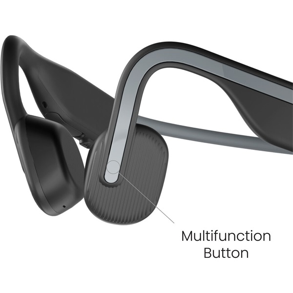 Shokz OpenMove csontvezetéses Bluetooth szürke Open-Ear Lifestyle sport fejhallgató - Image 5