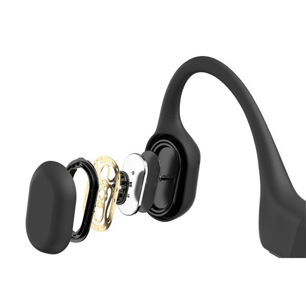 Shokz OpenRun Mini USB-C csontvezetéses Bluetooth fekete Open-Ear sport fejhallgató - Image 4
