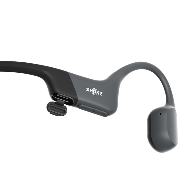 Shokz OpenRun USB-C csontvezetéses Bluetooth fekete Open-Ear sport fejhallgató - Image 5