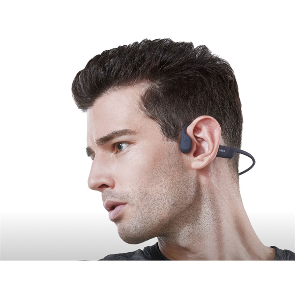 Shokz OpenRun USB-C csontvezetéses Bluetooth fekete Open-Ear sport fejhallgató - Image 7