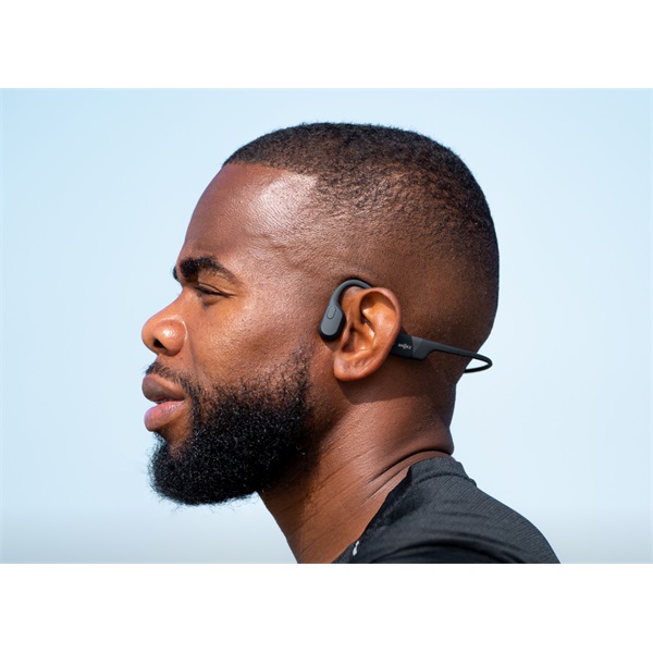 Shokz OpenRun USB-C csontvezetéses Bluetooth fekete Open-Ear sport fejhallgató - Image 9