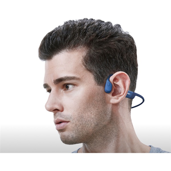 Shokz OpenRun USB-C csontvezetéses Bluetooth kék Open-Ear sport fejhallgató - Image 7