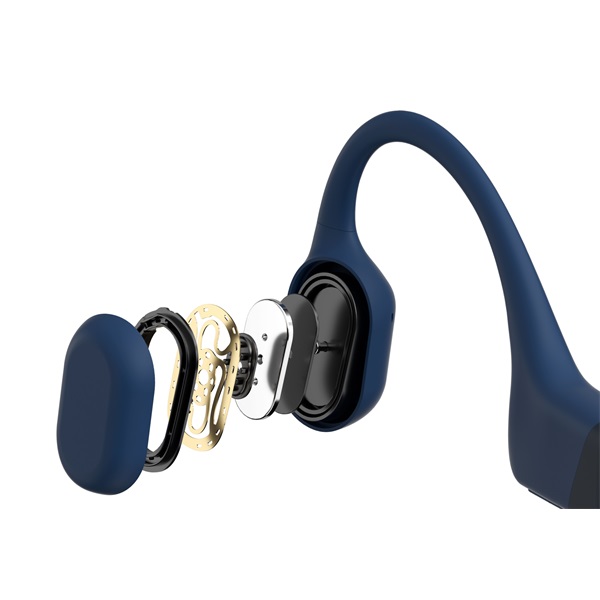 Shokz OpenRun USB-C csontvezetéses Bluetooth kék Open-Ear sport fejhallgató - Image 4