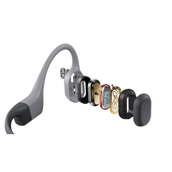 Shokz OpenSwim Pro USB-C csontvezetéses Bluetooth szürke Open-Ear sport fejhallgató - Image 5