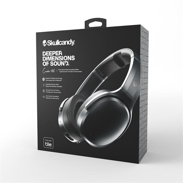 Skullcandy HESH ANC Bluetooth aktív zajcsökkentős fekete fejhallgató - Image 6
