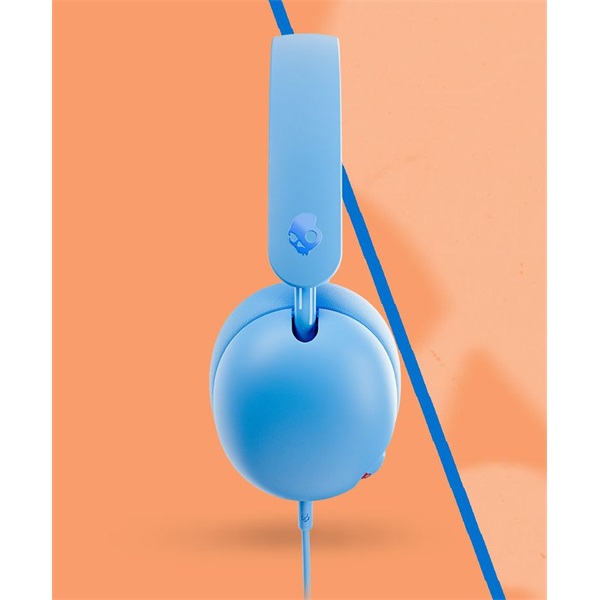 Skullcandy Grom kék vezetékes mikrofonos gyerek fejhallgató - Image 2