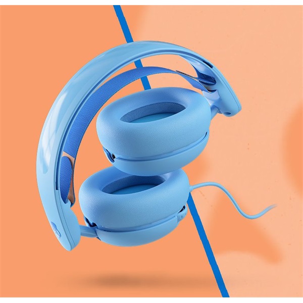 Skullcandy Grom kék vezetékes mikrofonos gyerek fejhallgató - Image 3