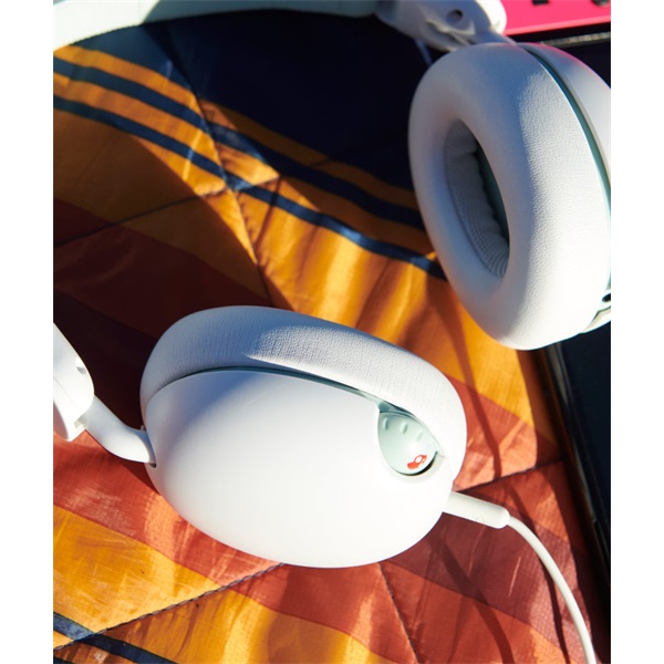 Skullcandy Grom csontfehér vezetékes mikrofonos gyerek fejhallgató - Image 2
