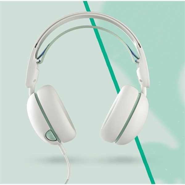 Skullcandy Grom csontfehér vezetékes mikrofonos gyerek fejhallgató - Image 5