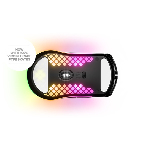 SteelSeries Aerox 3 (2022) Onyx wireless fekete optikai gamer egér - Image 9