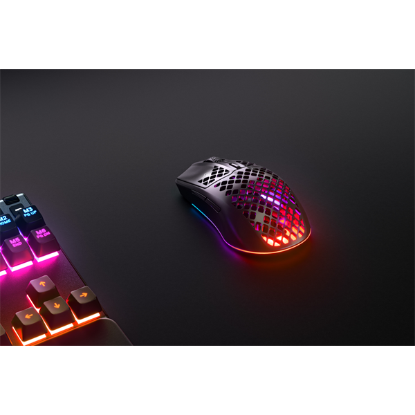 SteelSeries Aerox 3 (2022) Onyx wireless fekete optikai gamer egér - Image 7