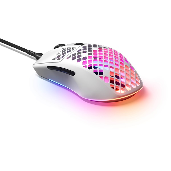 SteelSeries Aerox 3 (2022) Snow fehér optikai gamer egér - Image 4
