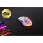 SteelSeries Aerox 3 (2022) Snow wireless fehér optikai gamer egér - Image 10