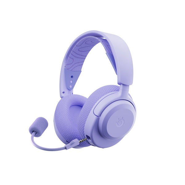 SteelSeries Arctis Nova 3P vezeték nélküli lila gamer headset - Image 5