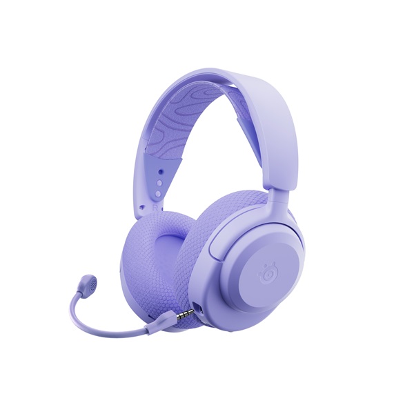 SteelSeries Arctis Nova 3P vezeték nélküli lila gamer headset - Image 7