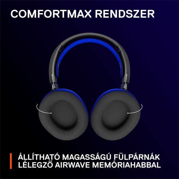 Steelseries Arctis Nova 7P vezeték nélküli kék-fekete gamer headset - Image 17