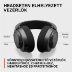 Steelseries Arctis Nova 7 vezeték nélküli fekete gamer headset - Image 14