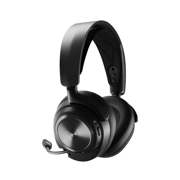 Steelseries Arctis Nova Pro vezeték nélküli fekete gamer headset - Image 2