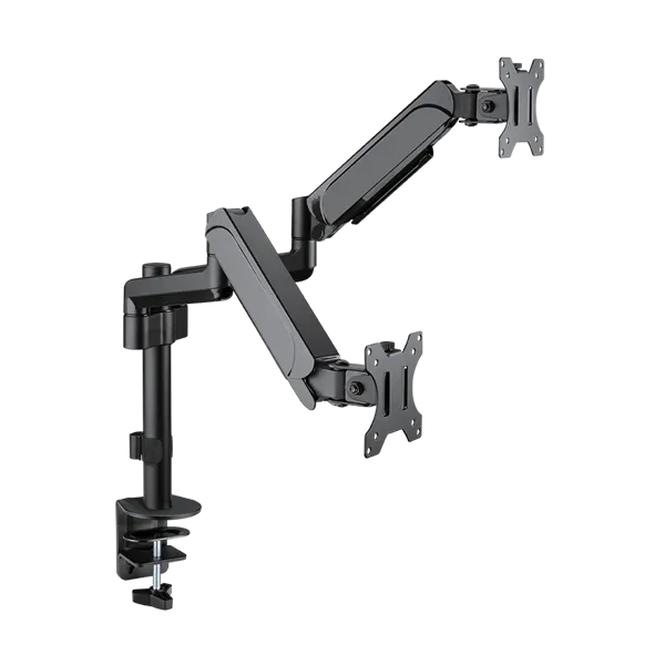 Stell SOS 2122 17"-32" kétkaros asztali monitor tartó konzol