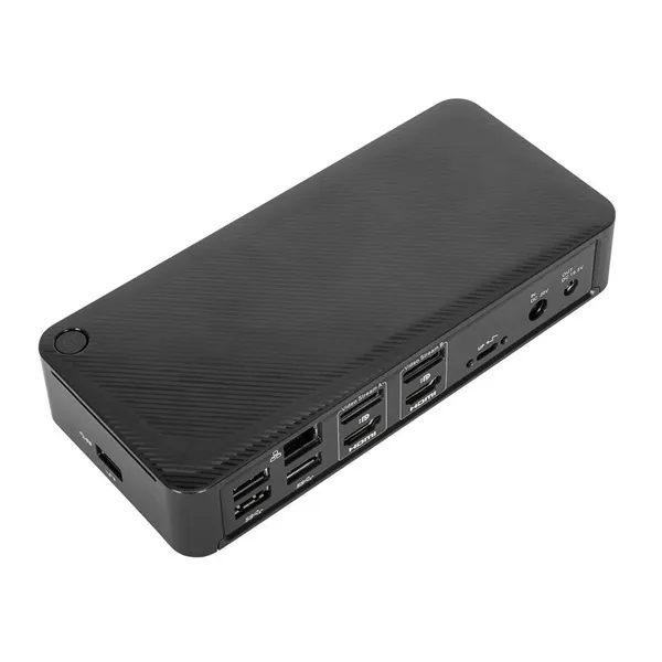 Targus Univerzális USB-C® DV4K dokkolóállomás (100W, 4K, 2 HDMI, 2 DisplayPort, 4x USB-A, 1x USB-C, Ethernet, audio) - Image 7