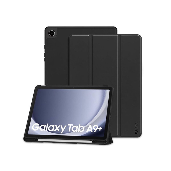 Tech_Protect_TP607789_Samsung_X210_X215_X216_Galaxy_Tab_A9_11_0_fekete_tablet_tok_Smart_Case_pencil_tartoval-i39603705.jpg Tech-Protect TP607789 Samsung X210/X215/X216 Galaxy Tab A9+ 11.0 fekete tablet tok (Smart Case) pencil tartóval - Image 1
