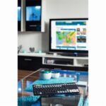 Thomson 132699 ROC3506 4 az 1-ben fekete multimédiás vezeték nélküli érintőpados LG Smart TV billentyűzet - Image 2