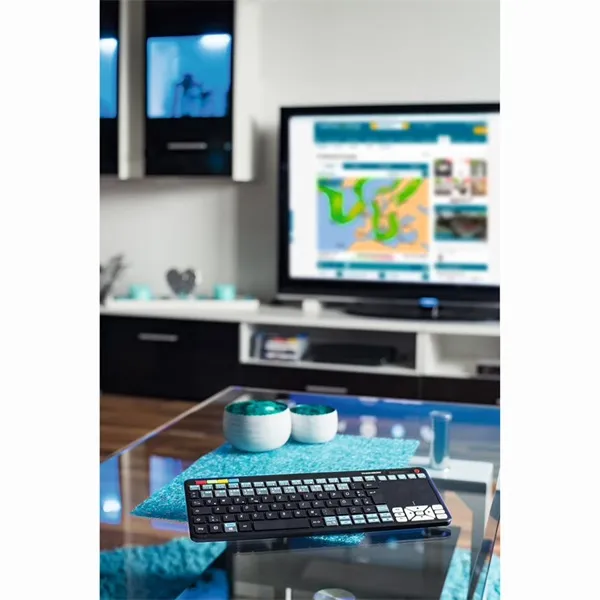 Thomson 132699 ROC3506 4 az 1-ben fekete multimédiás vezeték nélküli érintőpados LG Smart TV billentyűzet - Image 2