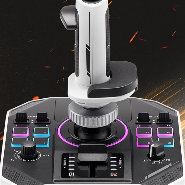 Thrustmaster 2960920 Sol-R 1 Flightstick USB PC joystick - Image 11