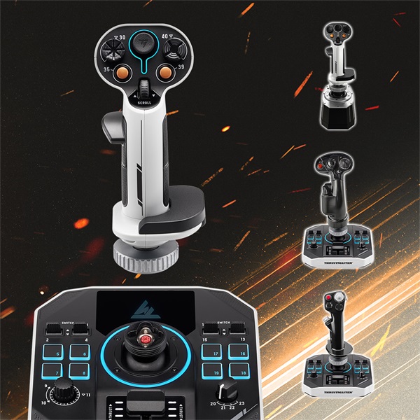 Thrustmaster 2960920 Sol-R 1 Flightstick USB PC joystick - Image 12