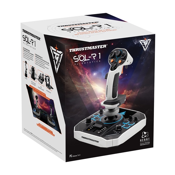 Thrustmaster 2960920 Sol-R 1 Flightstick USB PC joystick - Image 6