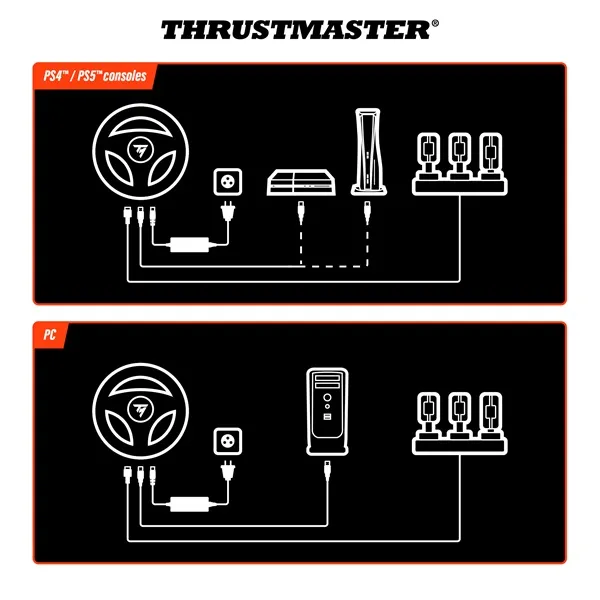 Thrustmaster T248R (4160869) versenykormány mágneses pedálszettel PS5, PS4 és PC-hez - Image 15