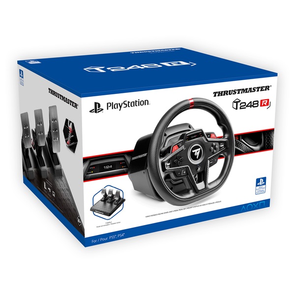 Thrustmaster 4160869 T248R PC/PS4/PS5 kormány + pedál - Image 17