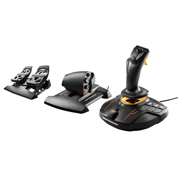 Thrustmaster 2960782 T.16000M FLIGHT PACK PC gázkar + kormány pedál + joystick - Image 1