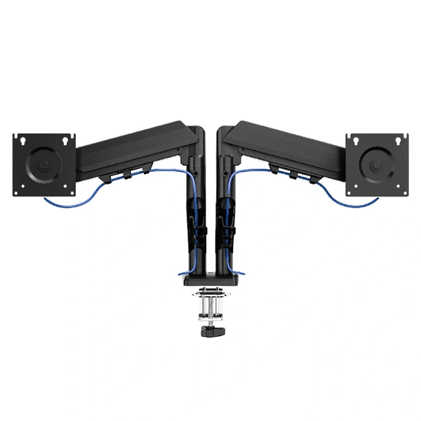 Tracer Double ArmFlex 13"-32" VESA (75x75, 100x100) Max 9 Kg fekete monitor tartó konzol - Image 3
