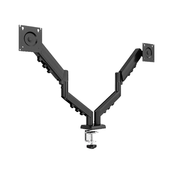 Tracer Double ArmFlex 13"-32" VESA (75x75, 100x100) Max 9 Kg fekete monitor tartó konzol - Image 4