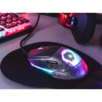 Tracer Neon GameZone USB RGB fekete/átlátszó egér - Image 9