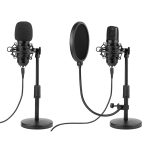 Tracer TRAMIC46788 Premium Pro USB fekete kondenzációs mikrofon POP szűrővel - Image 4