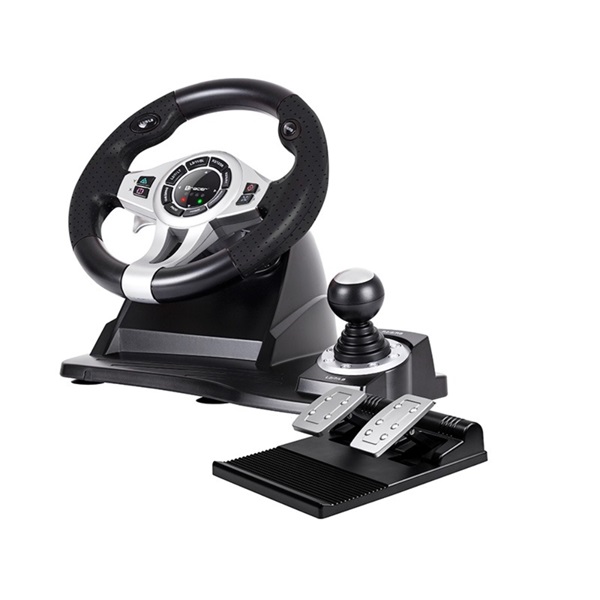 Tracer TRAJOY46524 Roadster 4in1 PC/PS3/PS4/Xbox/One/Nintendo Switch fekete-ezüst gamer kormány - Image 2