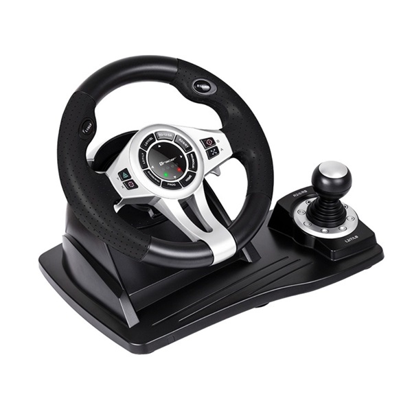 Tracer TRAJOY46524 Roadster 4in1 PC/PS3/PS4/Xbox/One/Nintendo Switch fekete-ezüst gamer kormány - Image 3