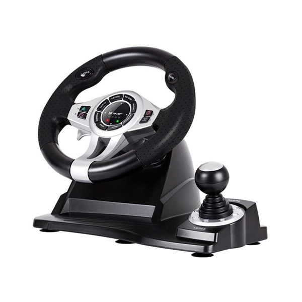 Tracer TRAJOY46524 Roadster 4in1 PC/PS3/PS4/Xbox/One/Nintendo Switch fekete-ezüst gamer kormány - Image 4