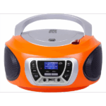 Trevi CMP 510 DAB hordozható CD/DAB/DAB+/FM/AUX/USB narancssárga boombox - Image 4