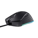Trust GXT924 Ybar+ vezetékes fekete gamer egér