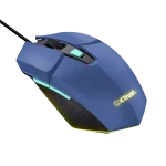 Trust GXT109B Felox vezetékes kék gamer egér - Image 5