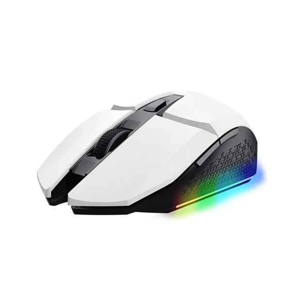 Trust GXT110W Felox vezeték nélküli fehér gamer egér - Image 2