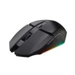 Trust Egér Gamer Vezeték nélküli - GXT112 Felox + Egérpad (Optikai érzékelő; 800-4800DPI; 6 gomb; LED; Akku; fekete) - Image 8